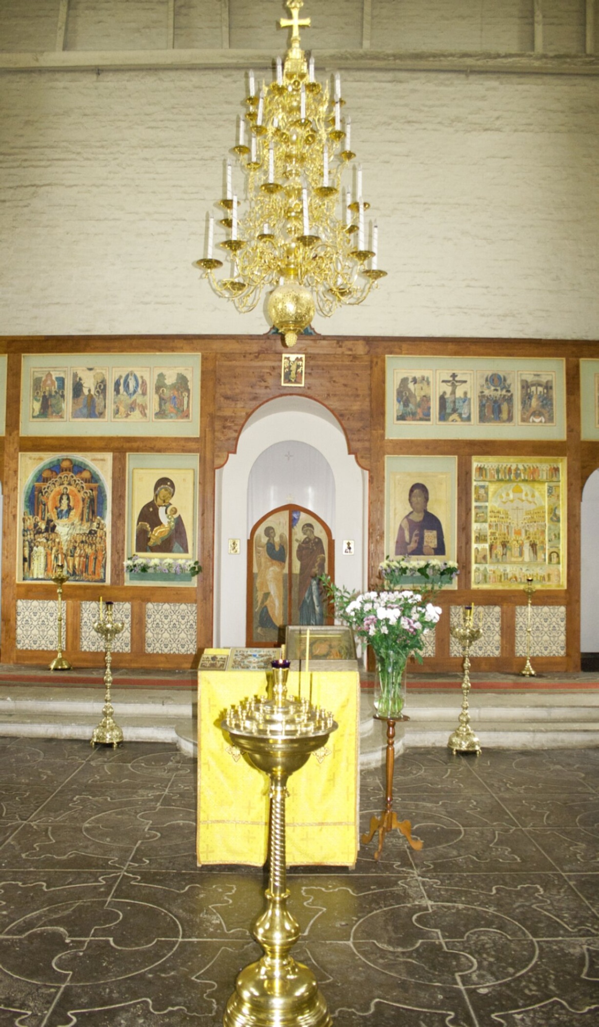 Интерьер храма Воскресения Христова в Кадашах