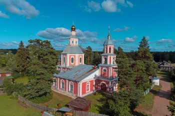 Церковь Казанской иконы Божией Матери в деревне Верхние Котицы