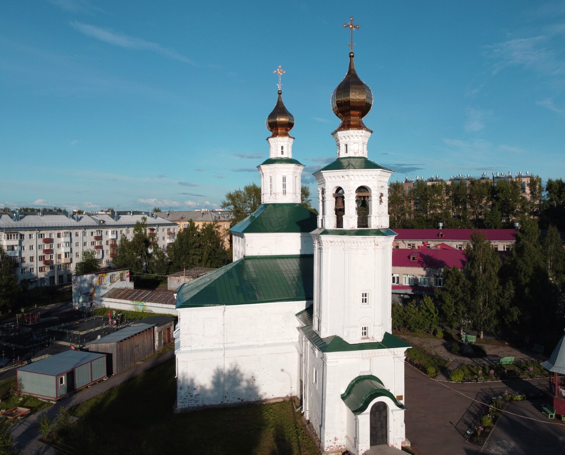Свято-Троицкая Кузнечевская церковь в Архангельске