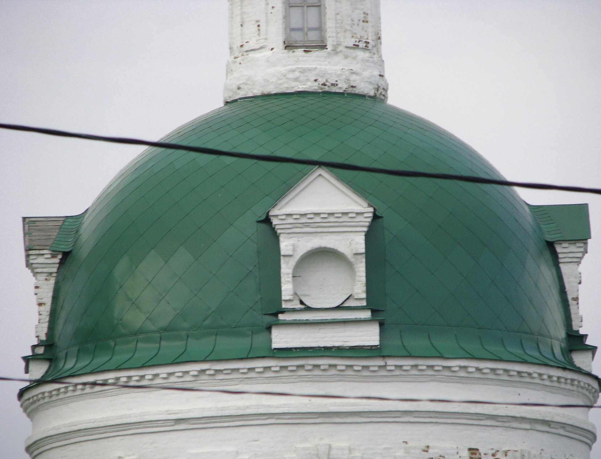 Купол Церкви Святителя Николая Чудотворца в селе Муgréево-Никольское