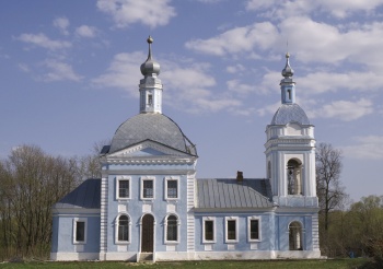 Храм Казанской иконы Божией Матери в деревне Кишкино