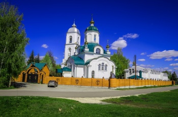 Благовещенская церковь (церковь Преображения) в селе Ожога