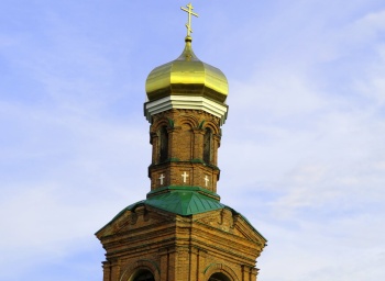 Колокольня Храма Всех Святых в селе Ивановское