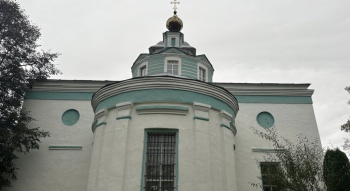 Васильевская церковь в Васильевском - архитектурная фотография