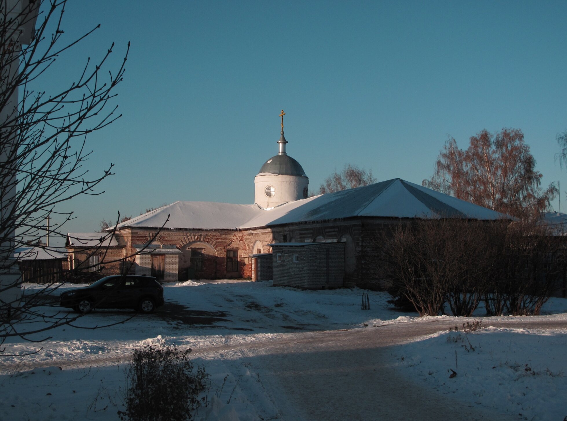 Церковь Вознесения Господня в Лысково - зимняя фотография