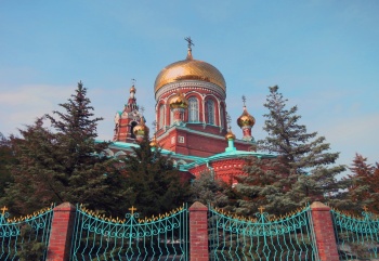 Спасо-Преображенский собор в селе Обуховка