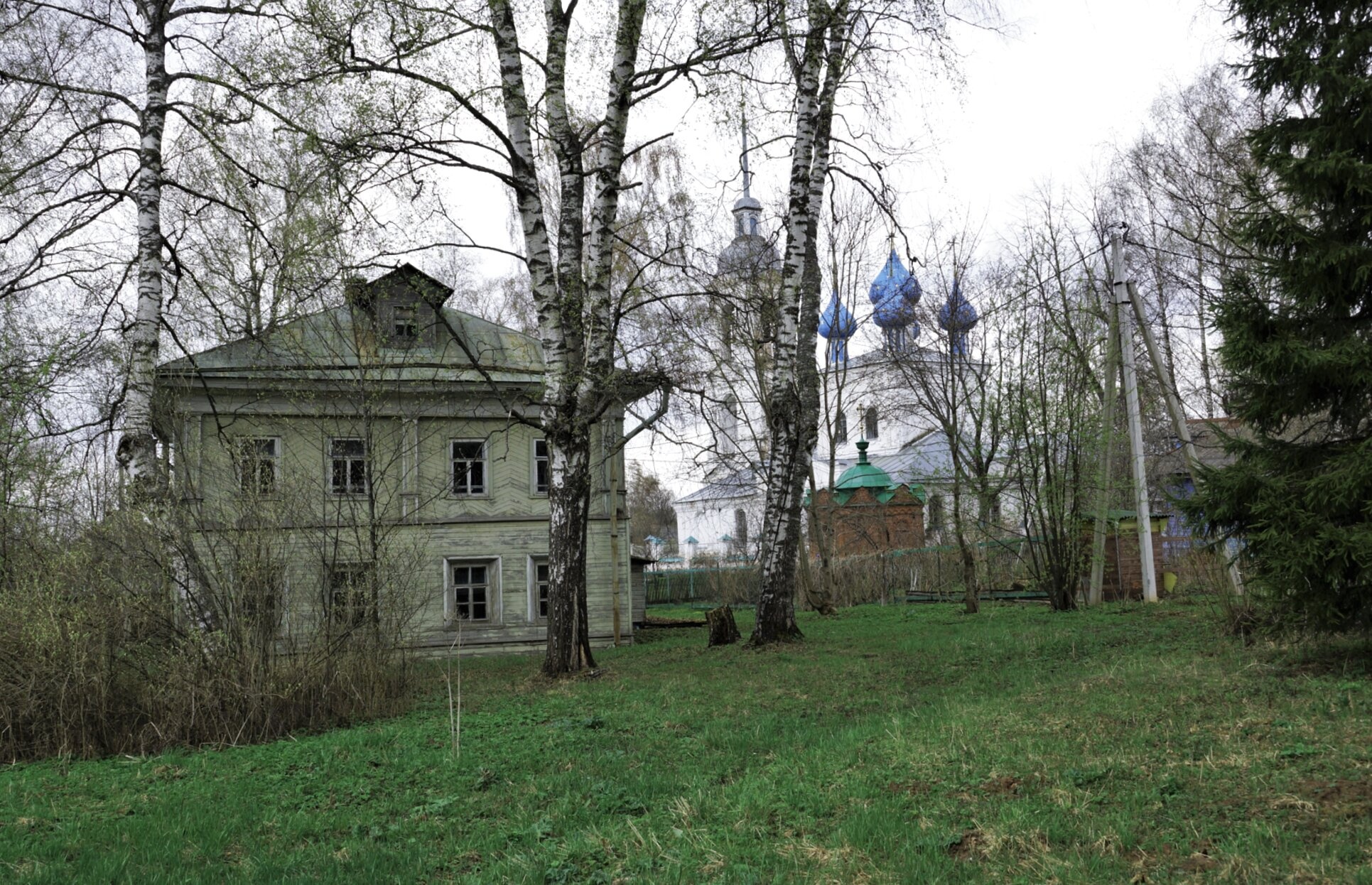 Церковь Смоленской Богоматери в Гзино - архитектурный ансамбль