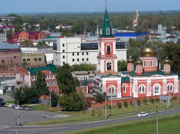 Знаменский женский монастырь в Барнауле