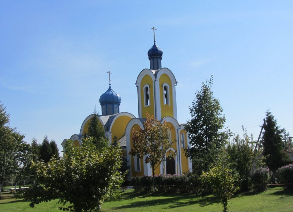 Православный храм в городе Буда-Кошелёво