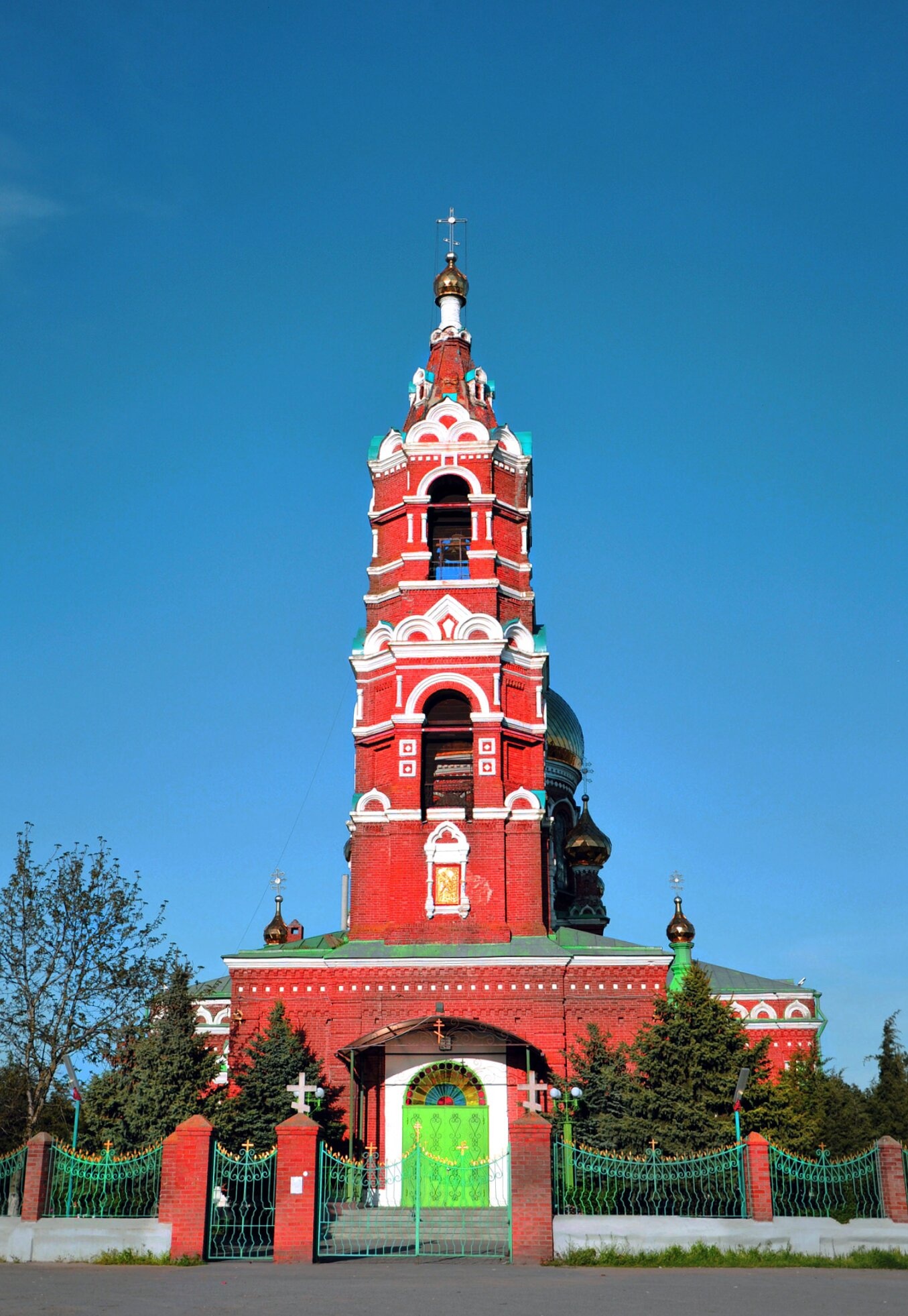 Храм Преображения Господня в Обуховке