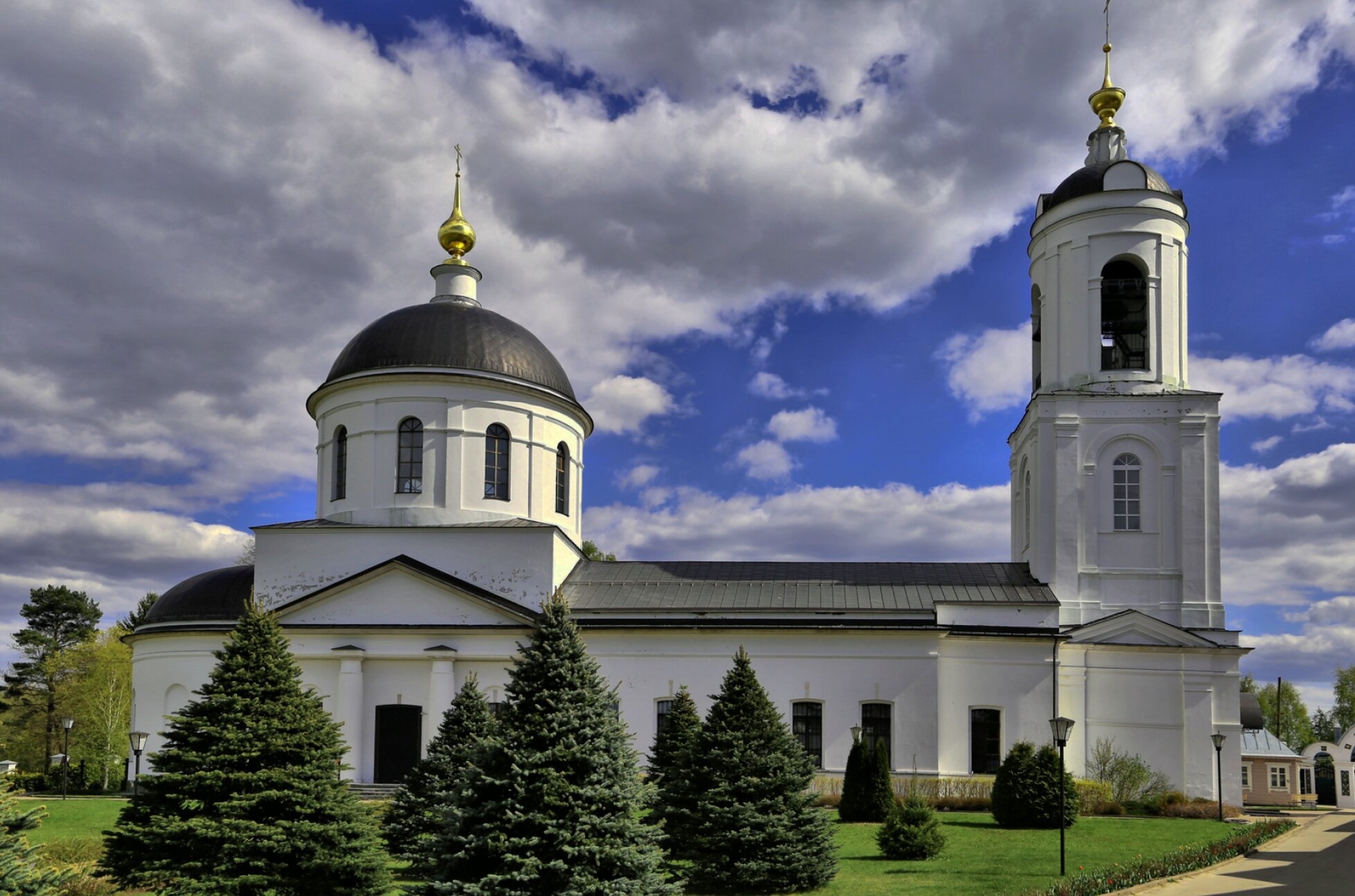 Церковь Ильи Пророка в Григорово - зимний вид