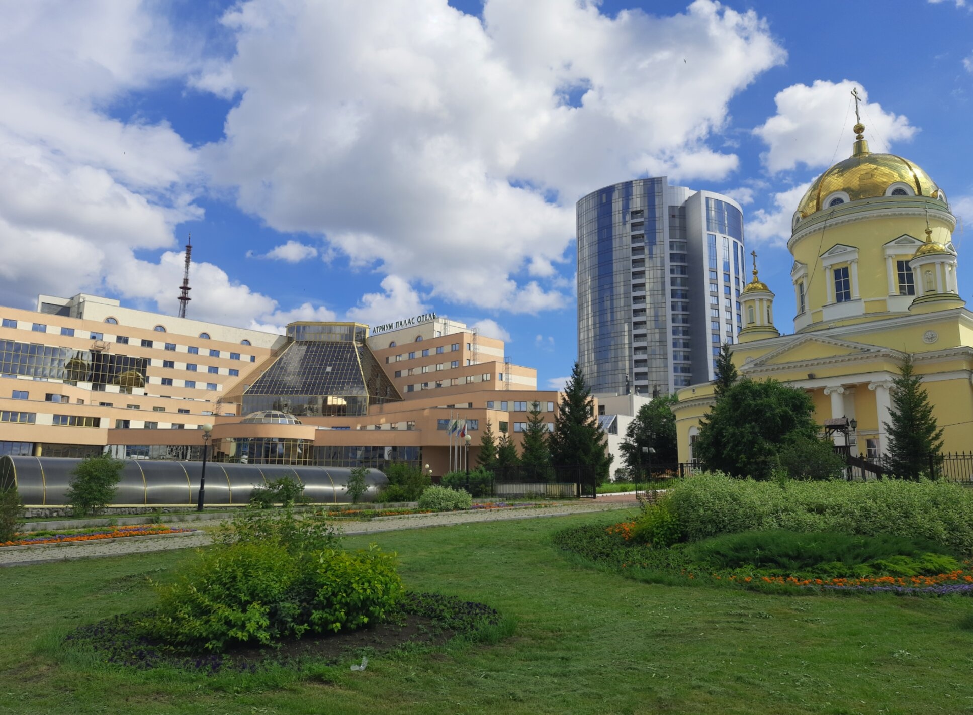 Фреска «Страшный суд» в Троицком соборе Екатеринбурга