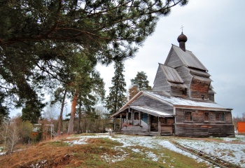 Георгиевская церковь в деревне Родионово (Юксовичи)