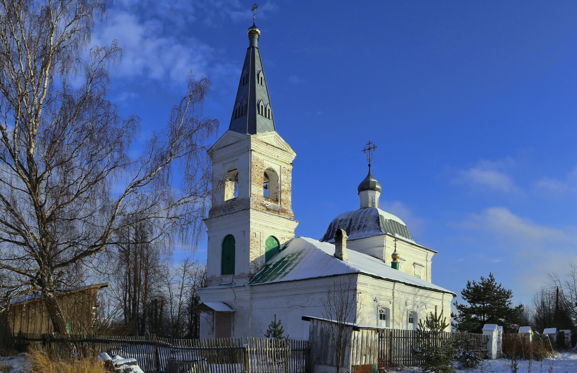 Церковь Спаса Нерукотворного Образа в селе Марково