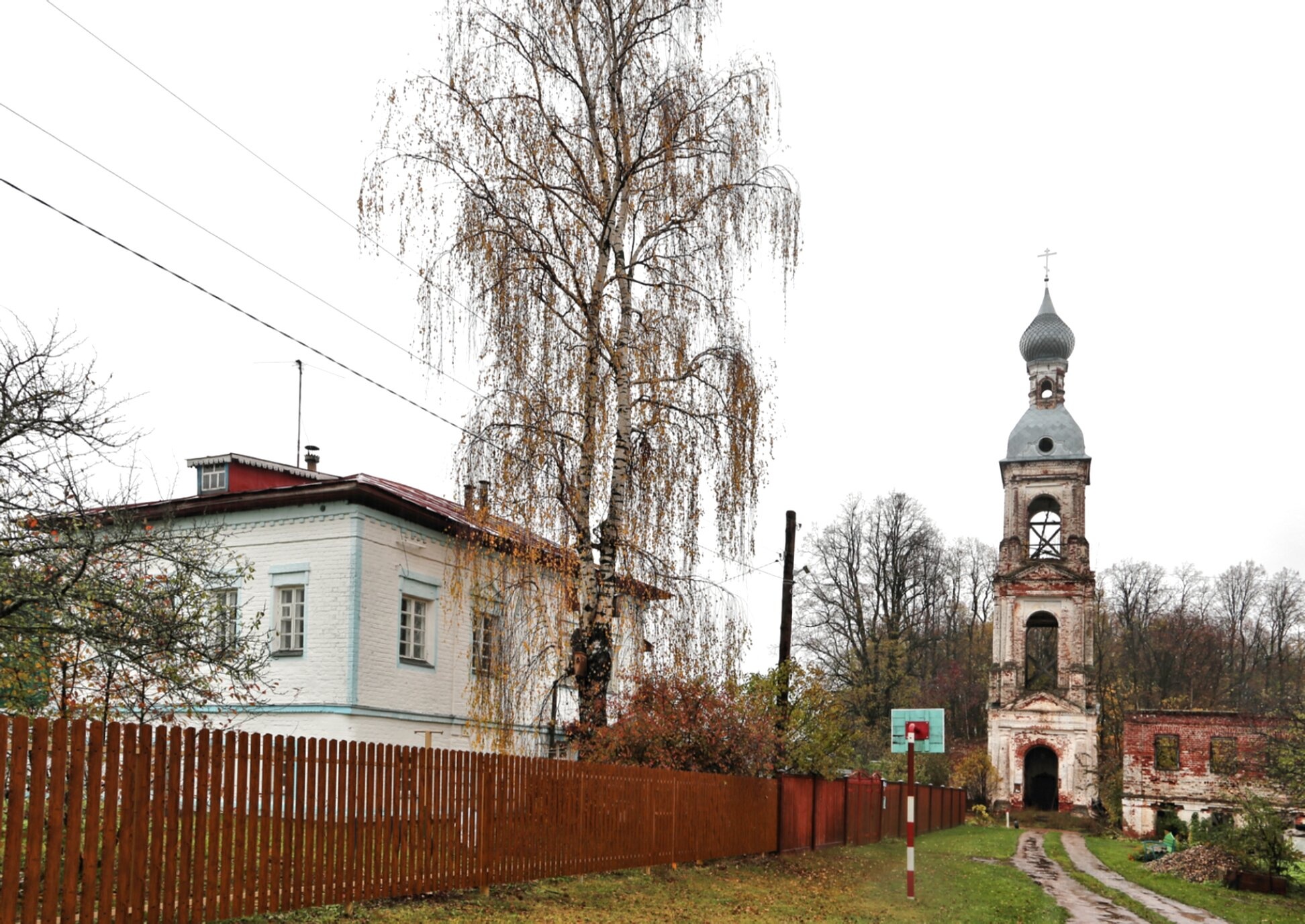 Пятницкая (Вознесенская) церковь в селе Введеньё