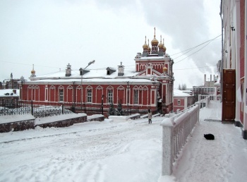 Иверский женский монастырь в Самаре - зимняя фотография