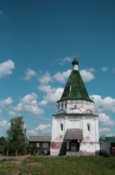 Никольская церковь Покровского мужского монастыря в Балахне