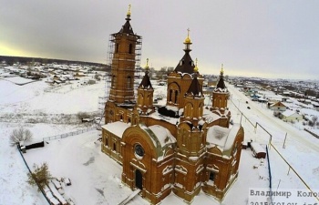 Храм во имя святых чудотворцев и бессребреников Космы и Дамиана в селе Мусорка