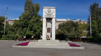Памятник горнякам, шахтёрам и горноспасателям Копейска