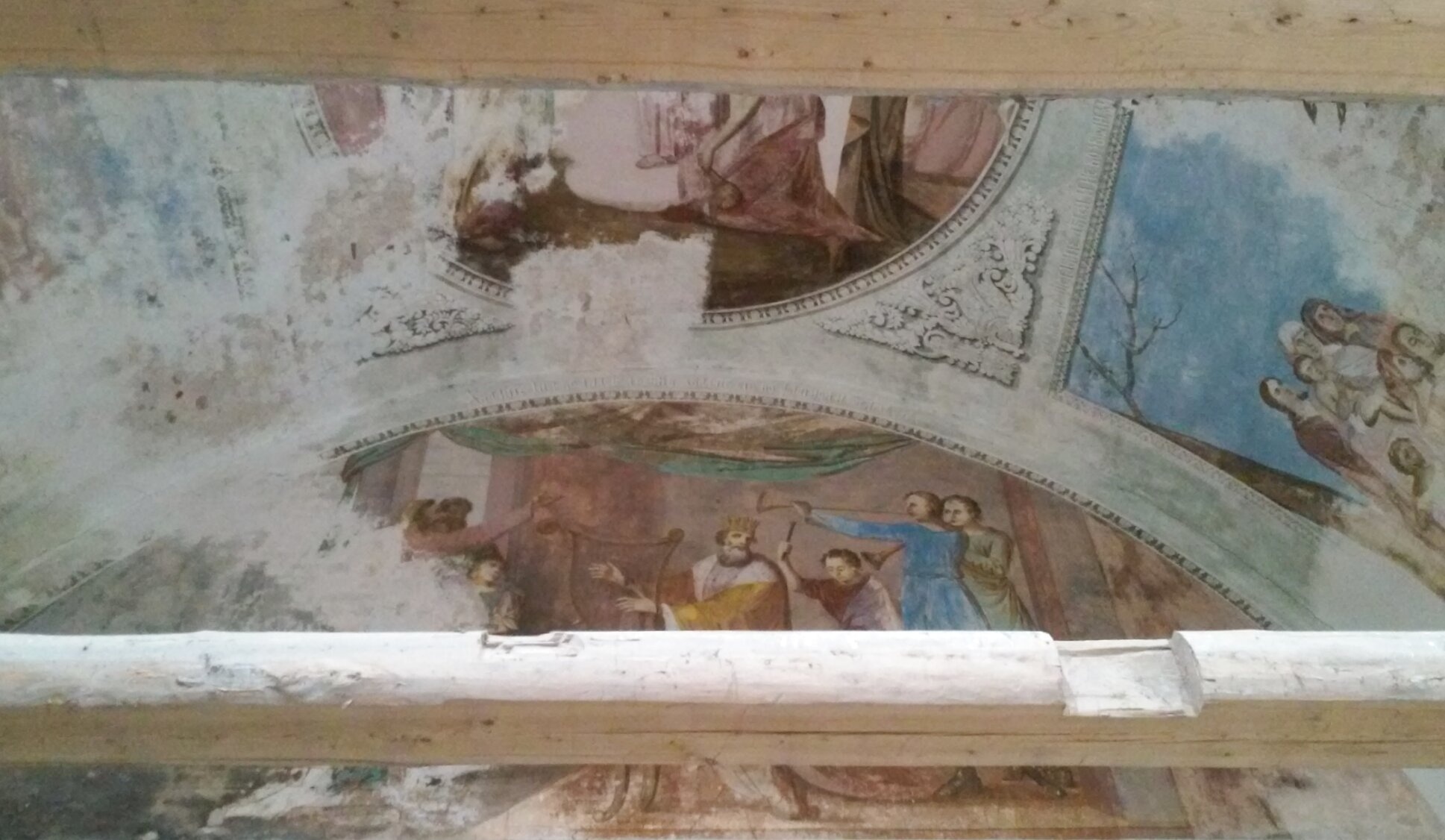 Фресковая роспись храма иконы Божией Матери «Всех скорбящих Радость» в Залазино