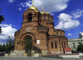 Собор во имя Святого Благоверного Князя Александра Невского в Новосибирске