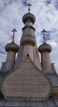 Церковь Одигитрии в селе Кимжа: шедевр деревянного зодчества