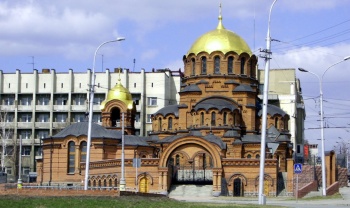 Собор во имя святого благоверного князя Александра Невского в Новосибирске
