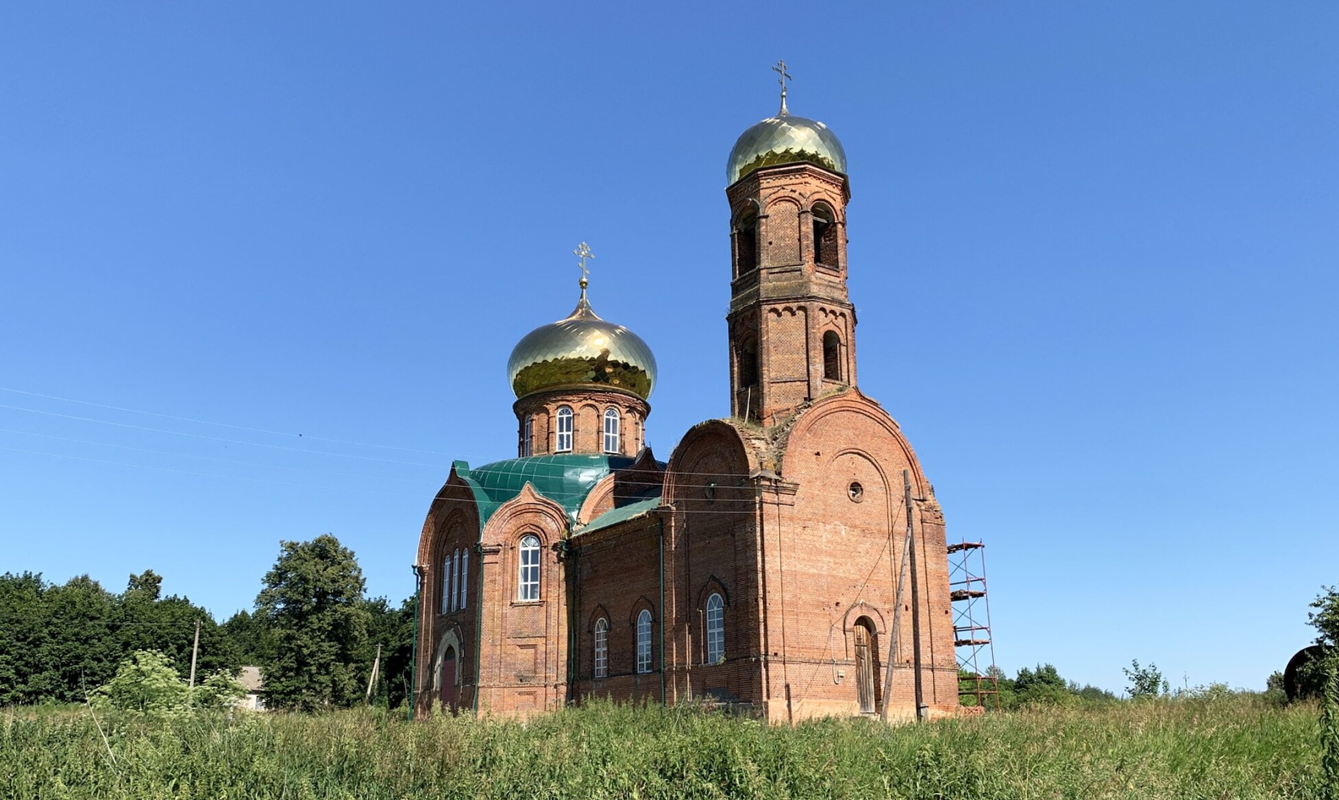 Храм Святого Николая Чудотворца в селе Второе Упалое