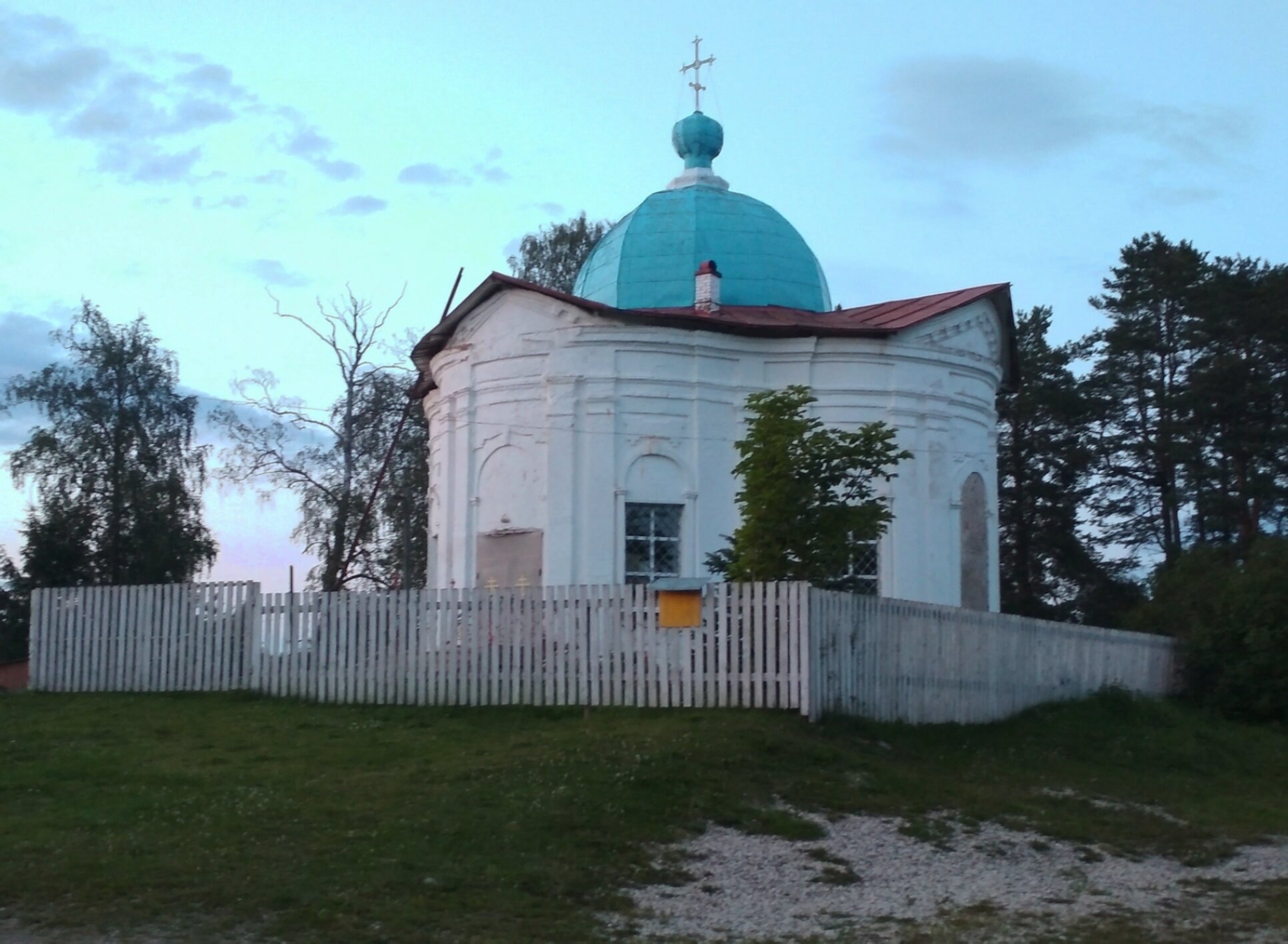 Храм святого Иоанна Воина в деревне Миголощи