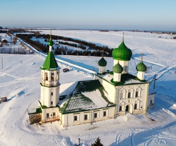 Церковь Димитрия Солунского в селе Ломоносово