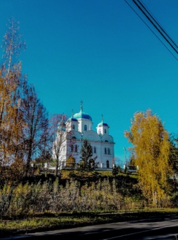 Михайло-Архангельский храм в городе Торжок