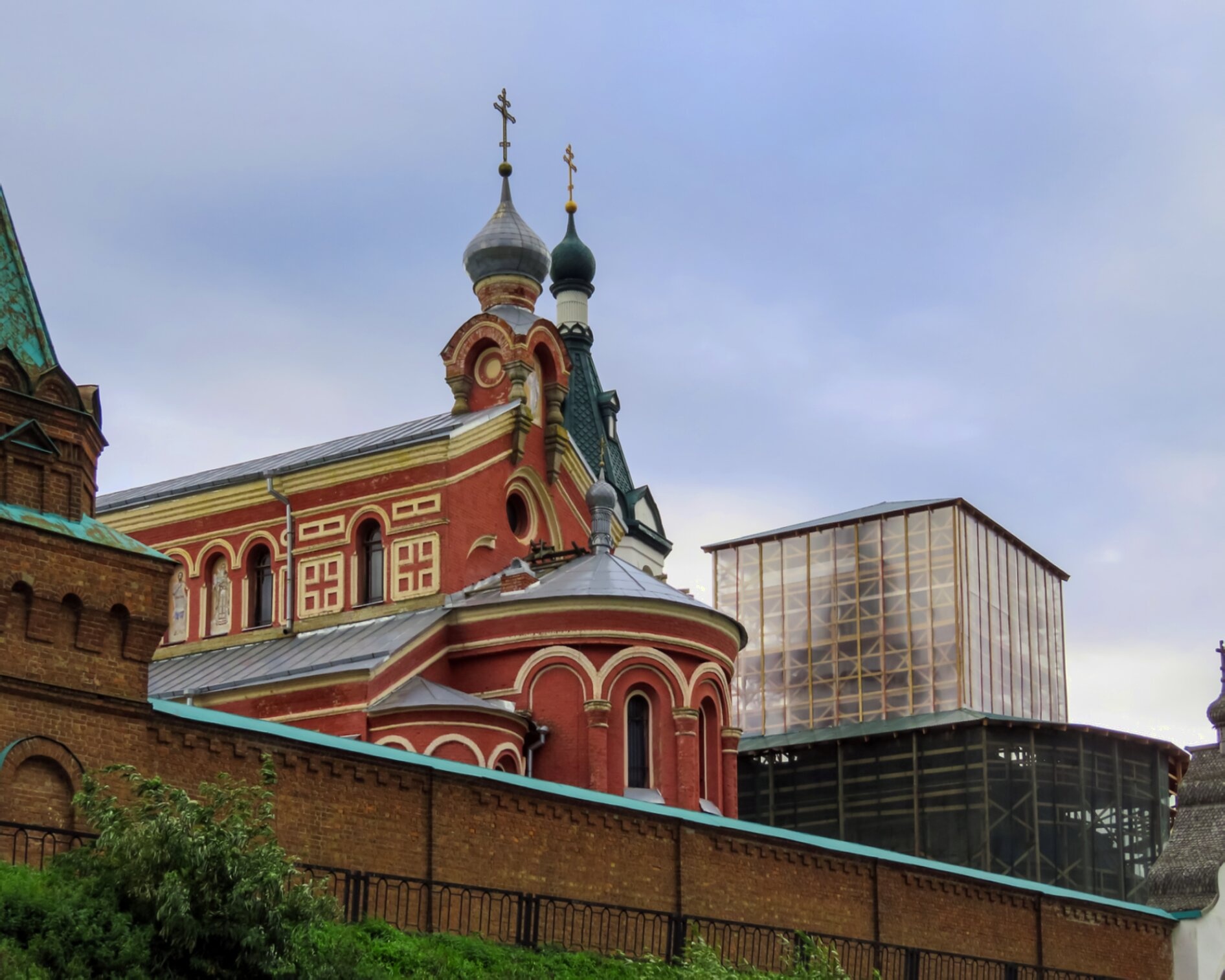 Храм святителя Иоанна Златоуста в Староладожском Никольском монастыре