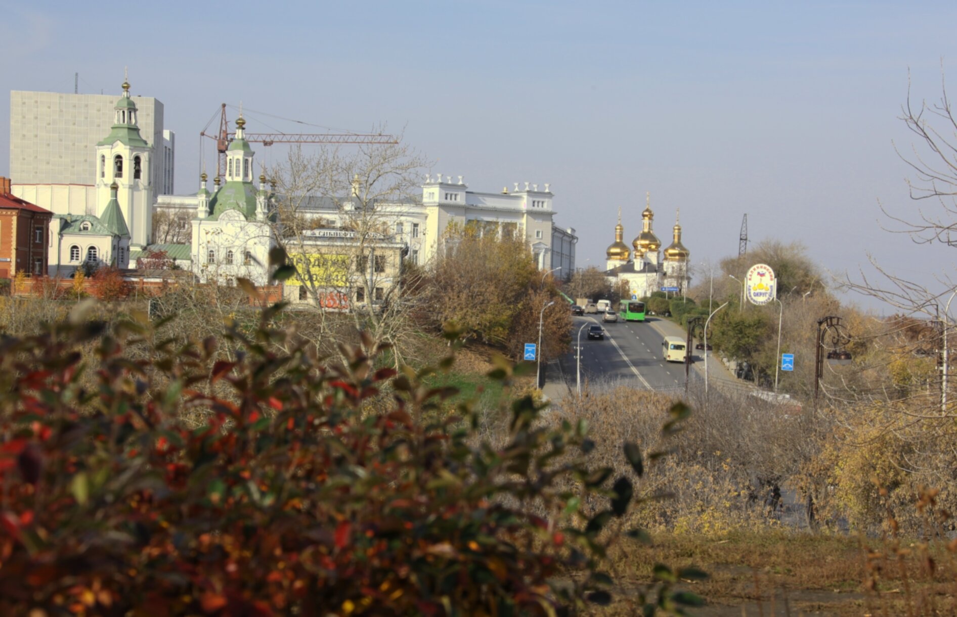 Крестовоздвиженская церковь в Тюмени - православный храм