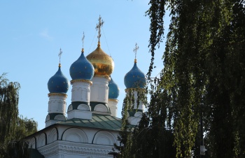 Купола Благовещенской церкви в Туле