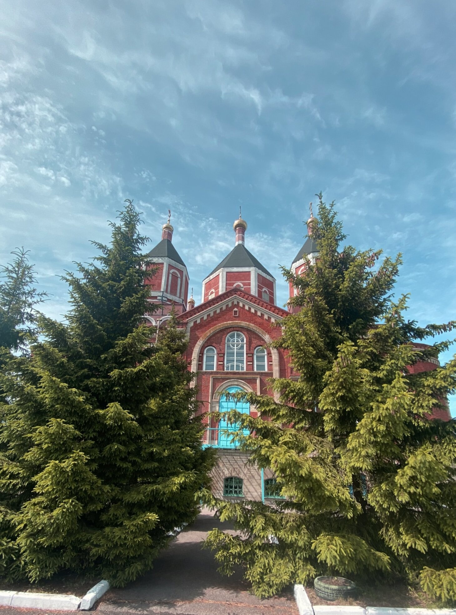 Церковь Иверской иконы Божией Матери в селе Борщевое