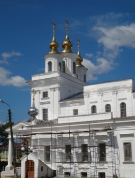 Воскресенский кафедральный собор в городе Шуя