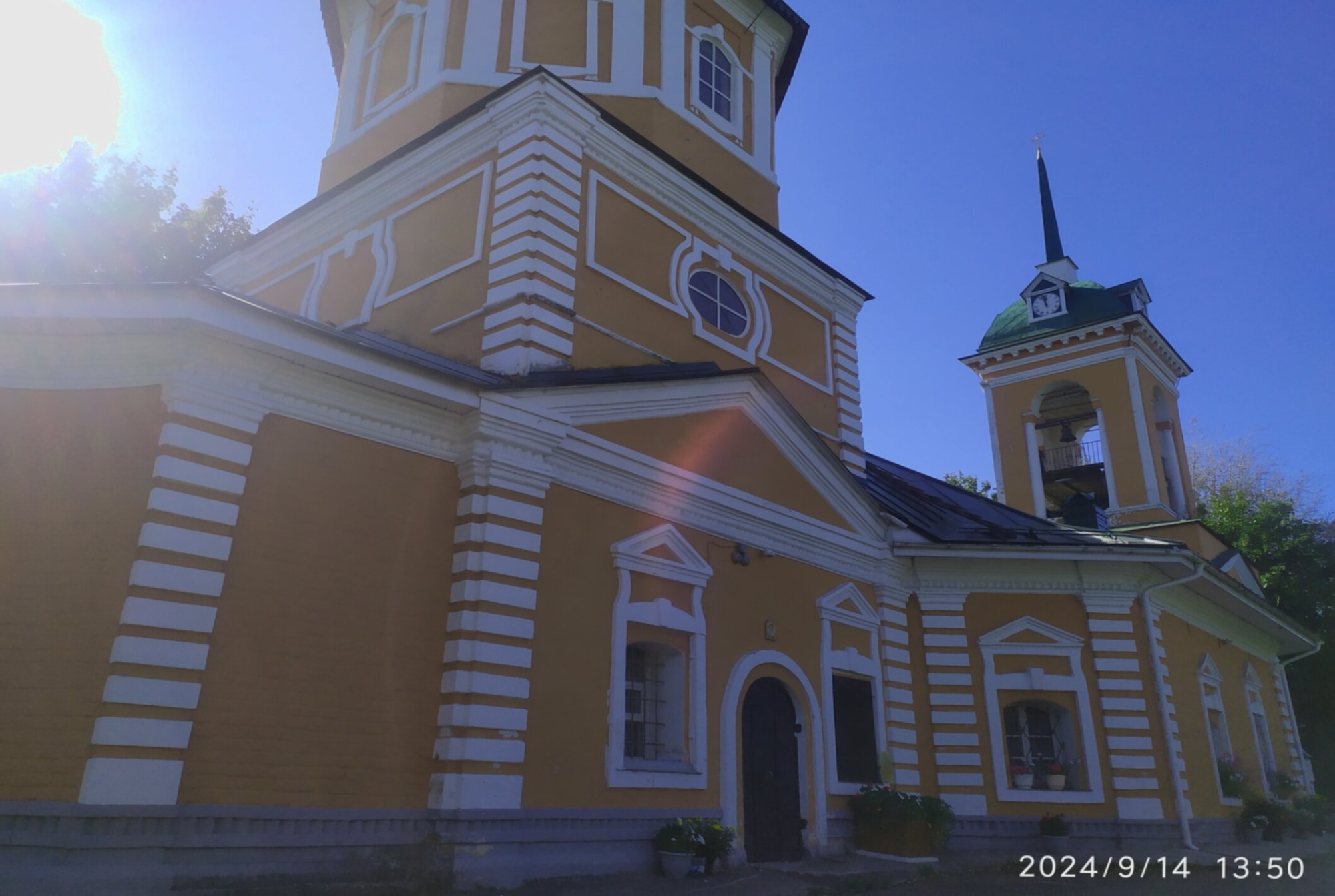 Церковь Тихвинской иконы Божией Матери в Титовском