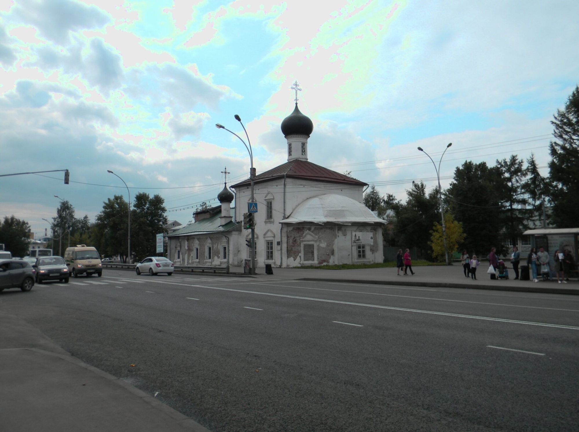 Церковь Казанской иконы Божией Матери на Торгу в Вологде