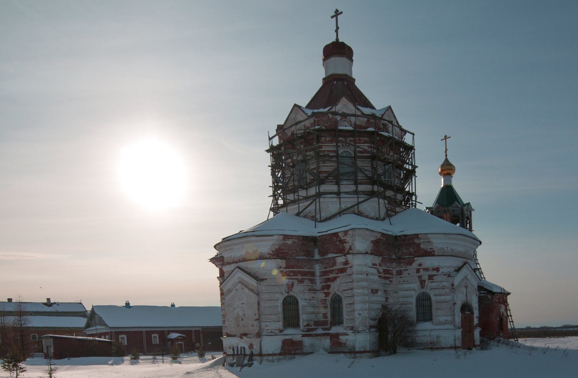 Георгиевская церковь в селе Верхняя Паленьга