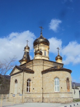 Храм Святителя Николая Чудотворца в селе Адербиевка