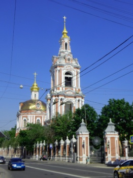 Храм Великомученика Никиты на Старой Басманной улице в Москве