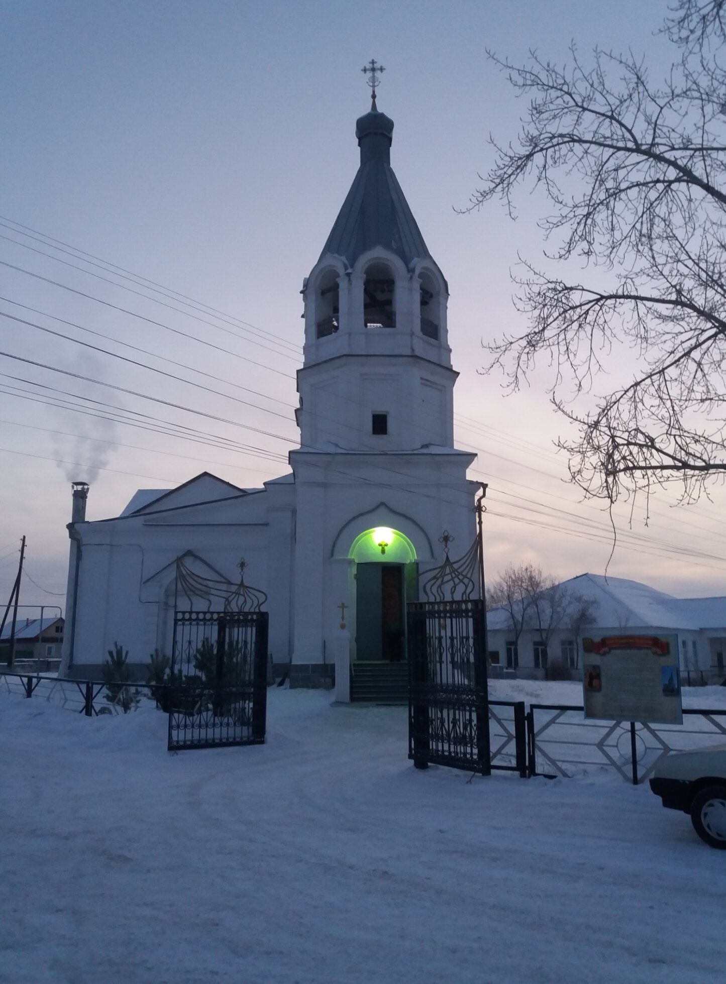 Храм Рождества Христова в селе Клястицкое