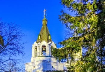 Колокольня Церкви Спаса Нерукотворного Образа в Прохорово