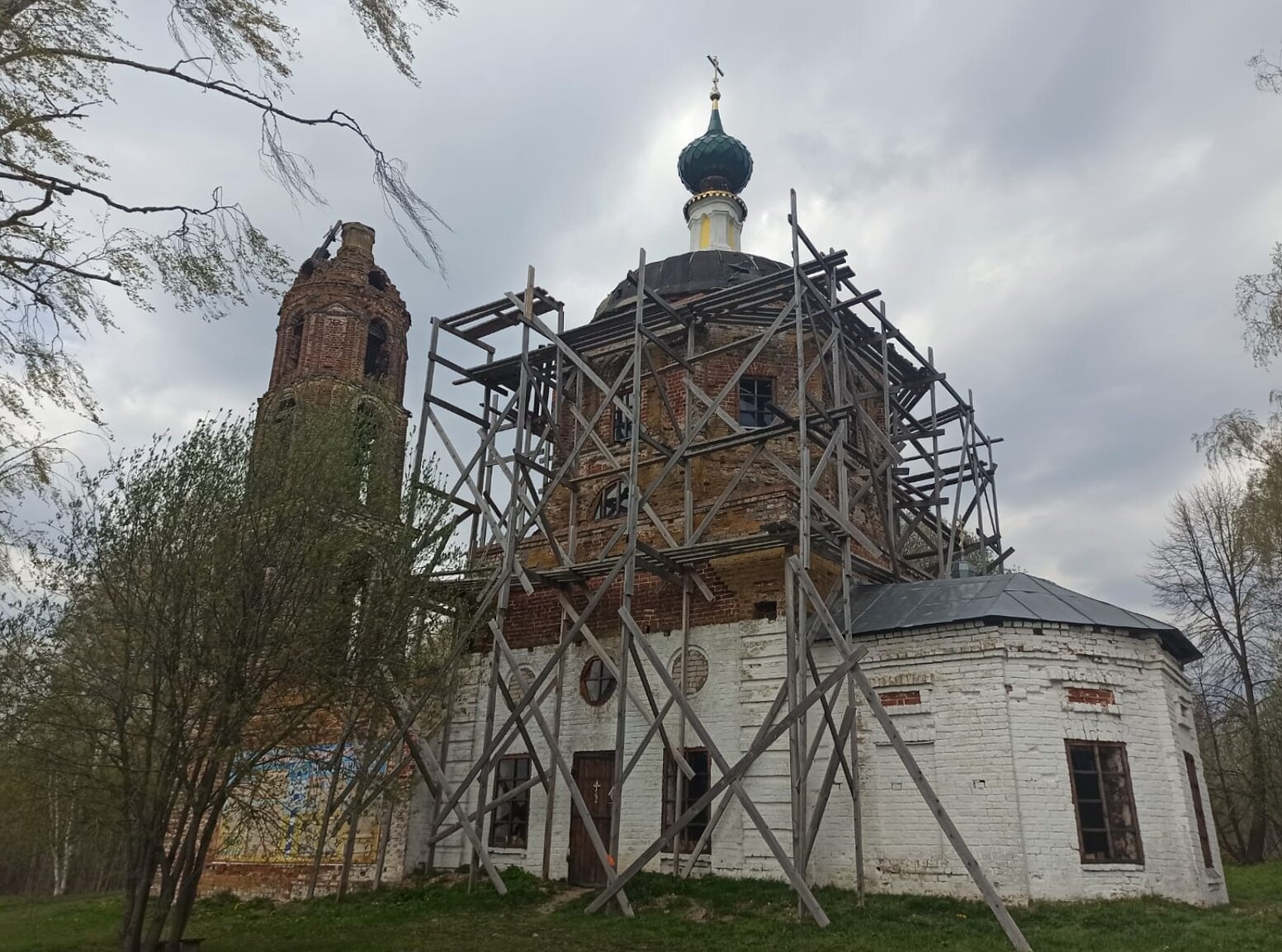 Храм Николая Чудотворца в селе Кузьмино