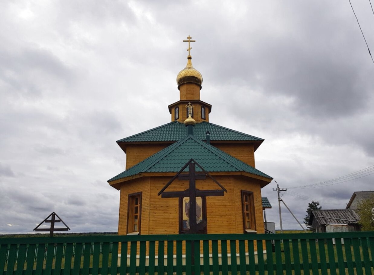 Церковь Николая Чудотворца в селе Колва