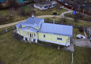 Свято-Боголюбский монастырь с высоты птичьего полёта