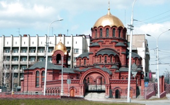 Собор во имя святого благоверного князя Александра Невского в Новосибирске