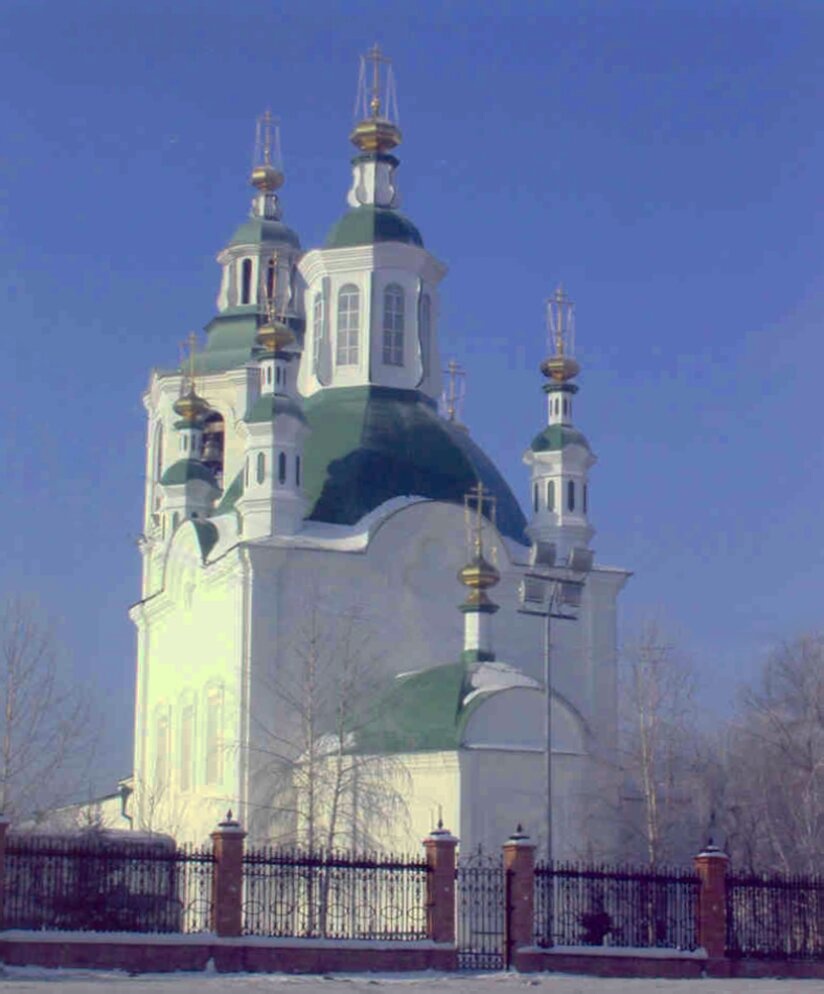 Крестовоздвиженская церковь в Тюмени: история и архитектура