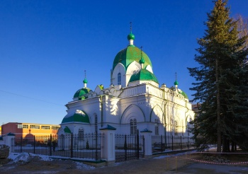 Крестовоздвиженский Сретенский храм в Рыбинске