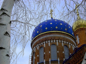 Купол Храма Сретения Господня в Ростове-на-Дону